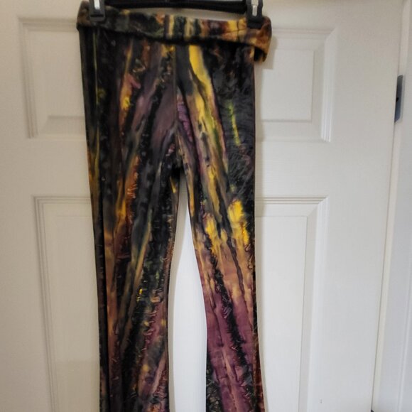 Happy Bohemian Sunlit Woods Rockstar Pants S/M - Picture 5 of 6